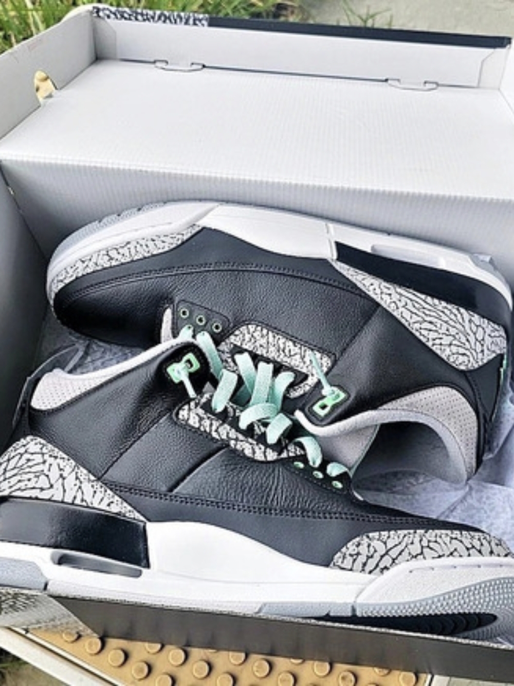 Size 11 - Air Jordan 3 Retro Green Glow